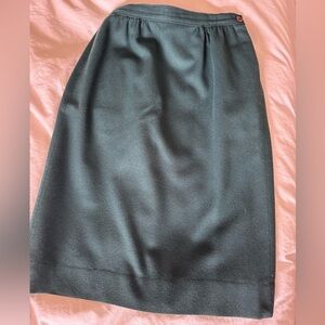 Pendleton Dark Green Women's Pencil Skirt
